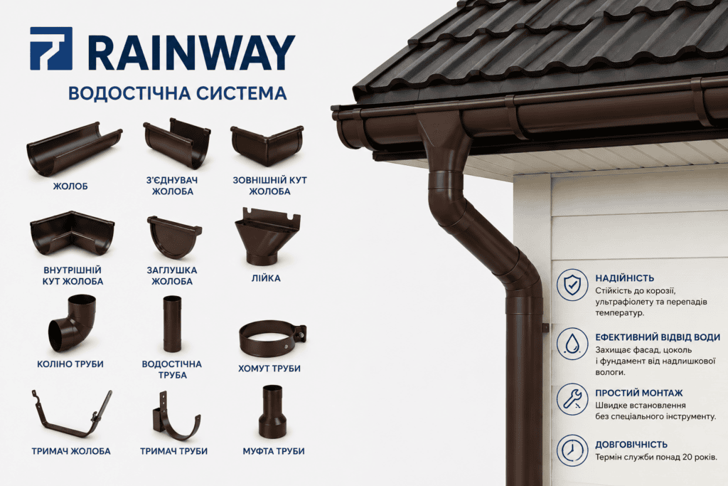 vodostichna systema Rainway