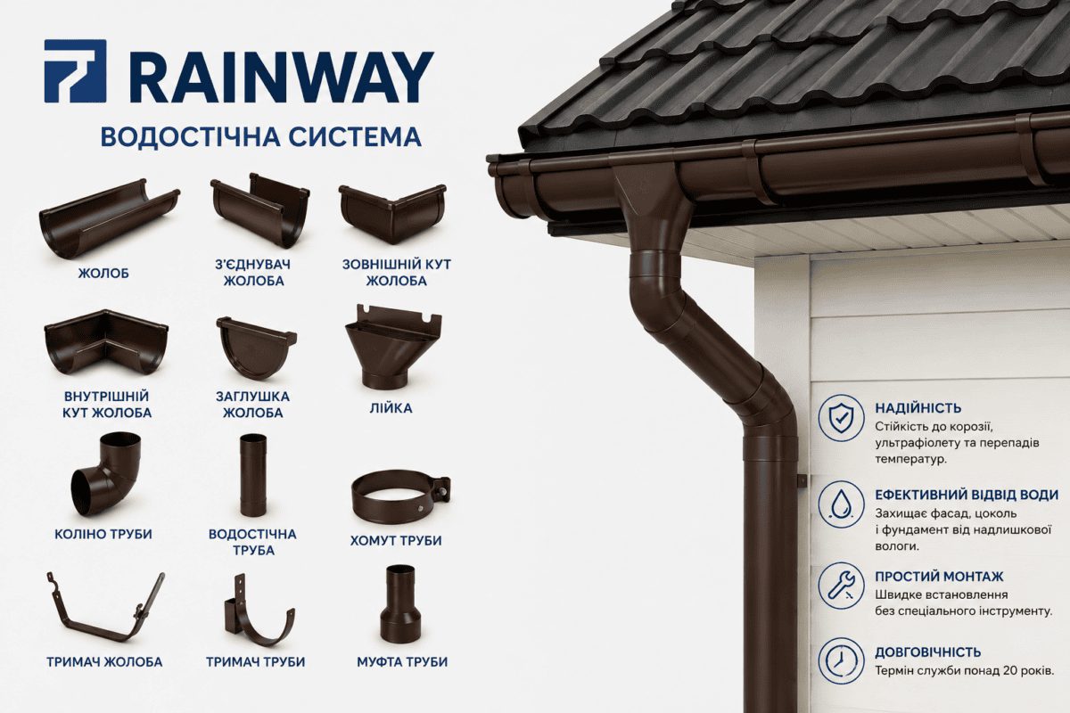 vodostichna systema Rainway